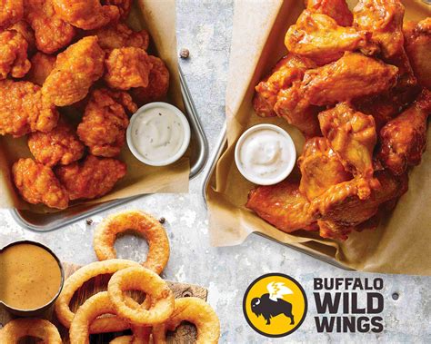 Baffalo wild wings near me - Buffalo Wild Wings, 9511 I 40 E, Amarillo, TX 79118, Mon - 11:00 am - 2:00 am, Tue - 11:00 am - 2:00 am, Wed - 11:00 am - 2:00 am, Thu - 11:00 am - 2:00 am, Fri ... Restaurants near Buffalo Wild Wings. Find more Chicken Wings near Buffalo Wild Wings. Find more Sports Bars near Buffalo Wild Wings. Dining in Amarillo. Search for Reservations.